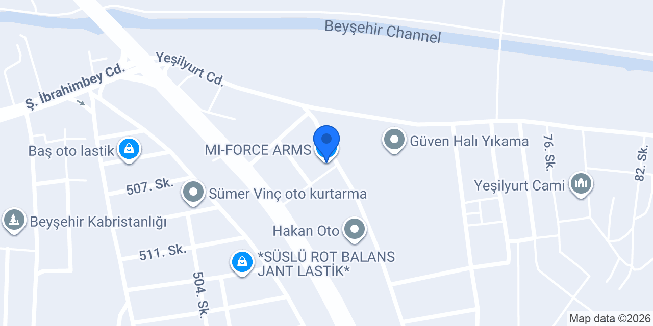 MI-FORCE ARMS konumu