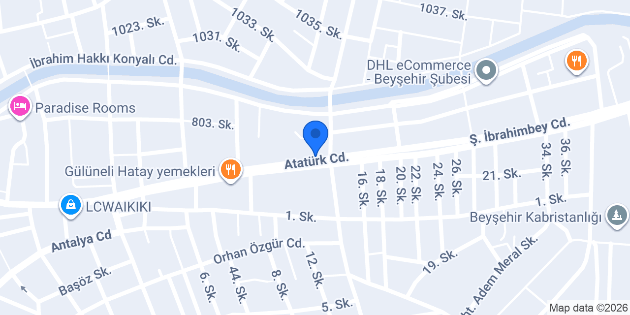 Soytaş Mobilya konumu