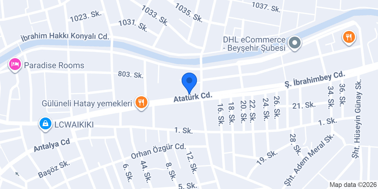 ALMO Mobilya konumu