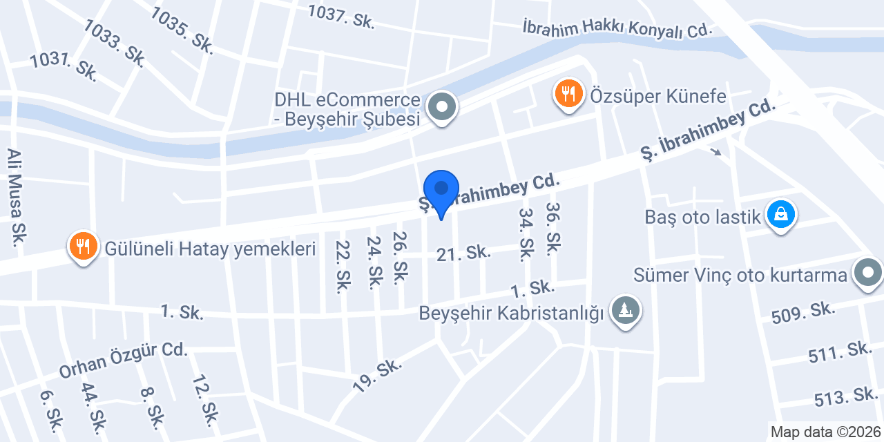 AVUKAT MELİH MAZLUM-BEYŞEHİR/KONYA konumu