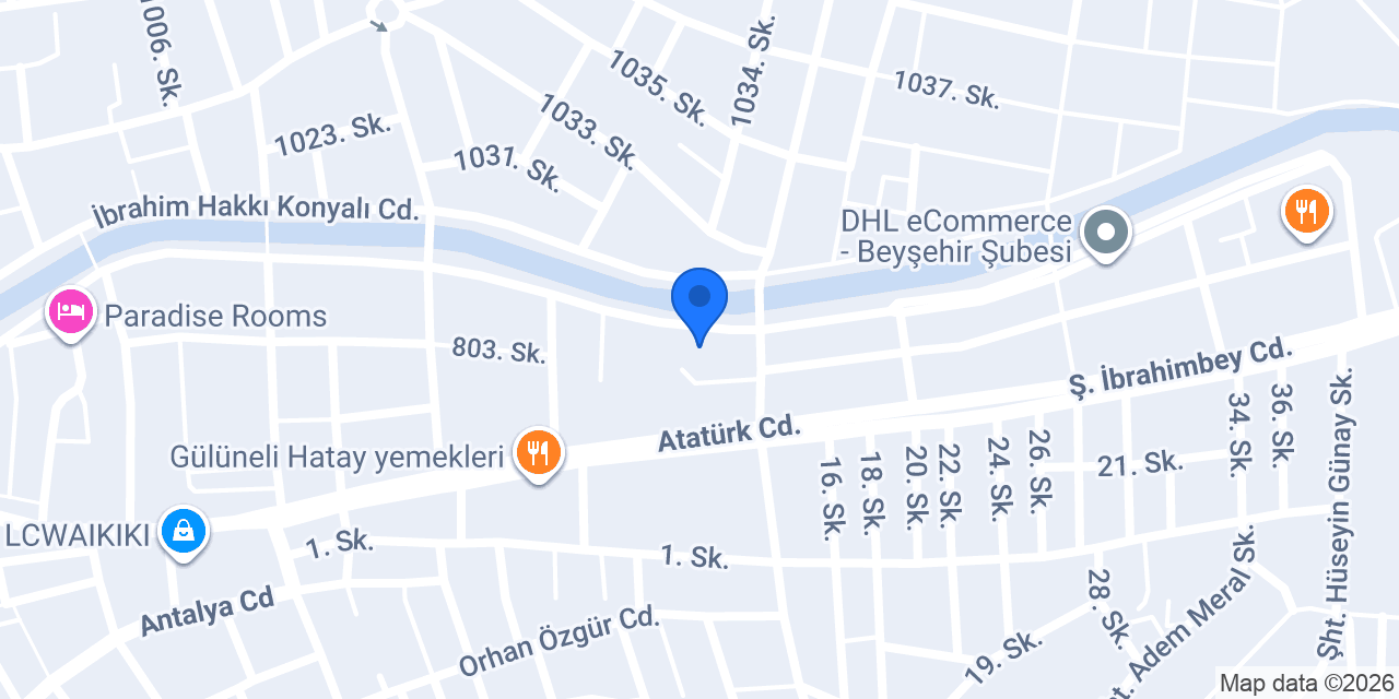 Fivi Yazılım & Reklam Ajansı konumu