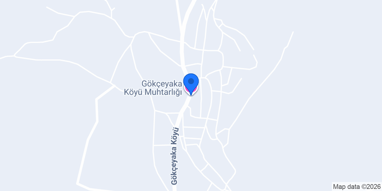 Gökçeyaka Köyü Muhtarlığı konumu