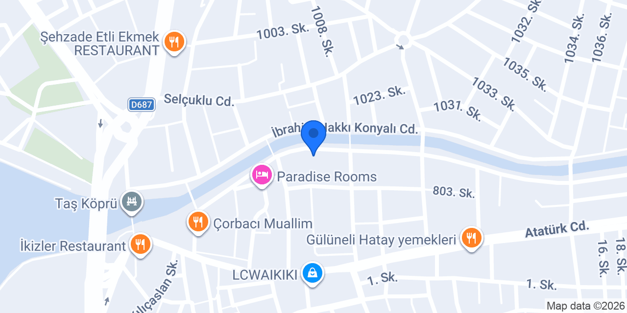 Çınarlar Gıda konumu