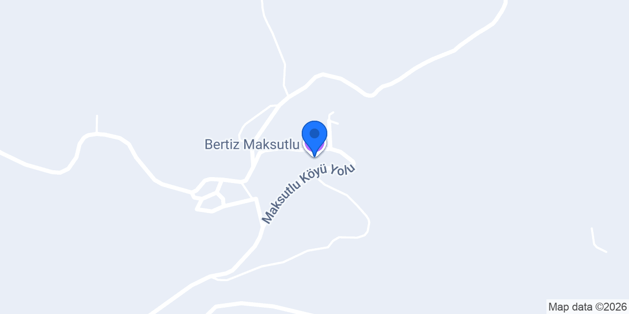 Maksutlu Köyü Muhtarlığı konumu