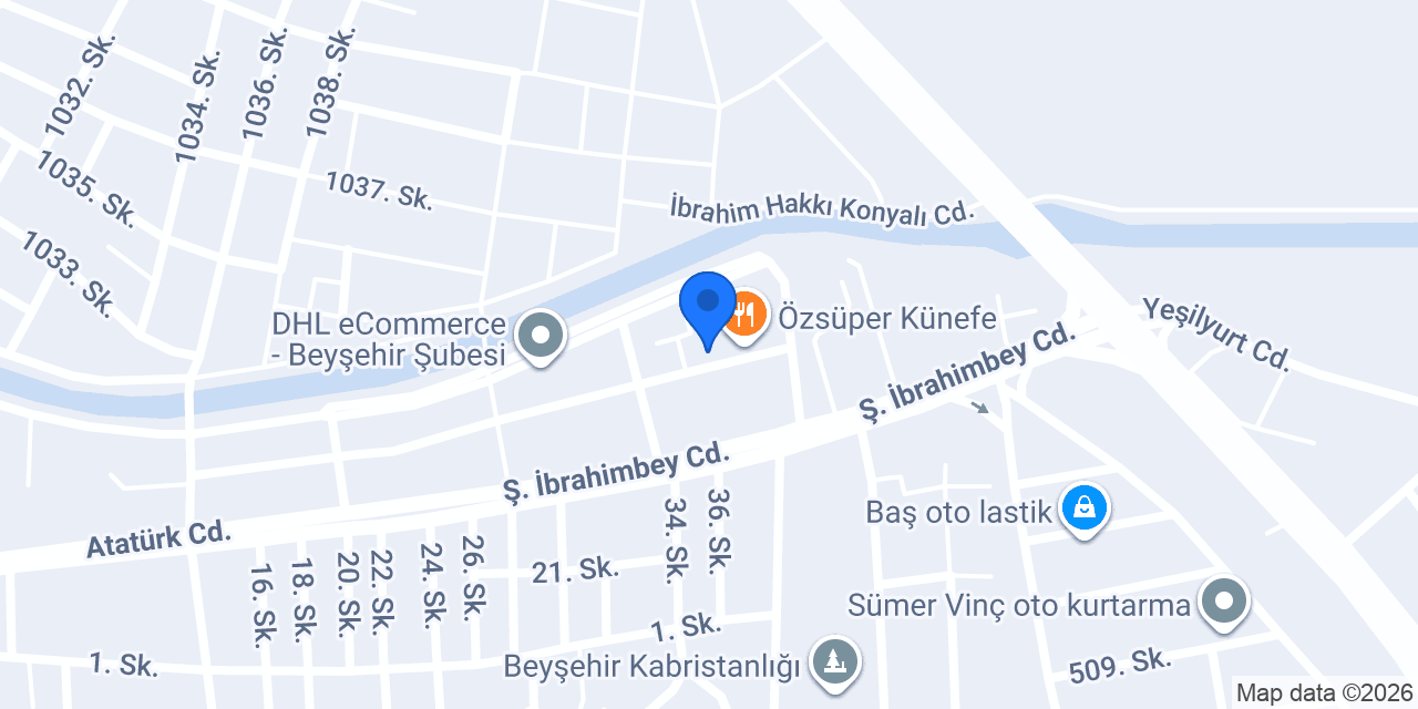 Cevizler İnşaat İrtibat Bürosu konumu
