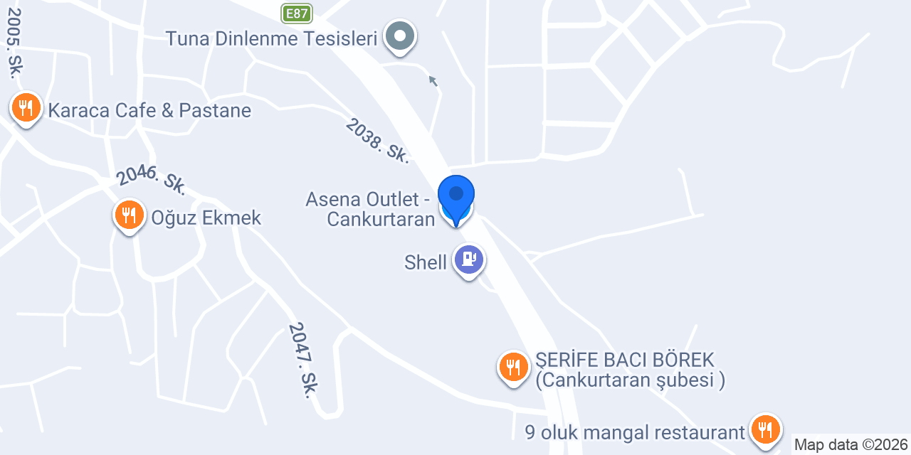 Asena Outlet - Cankurtaran konumu