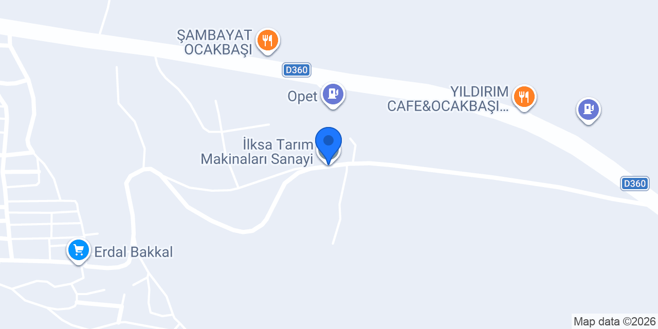 İlksa Tarım Makinaları Sanayi konumu