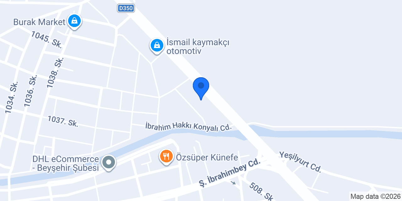Demirci Kimya konumu