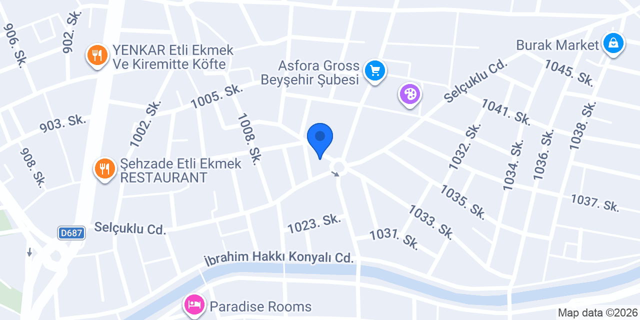 Betül Eczanesi konumu