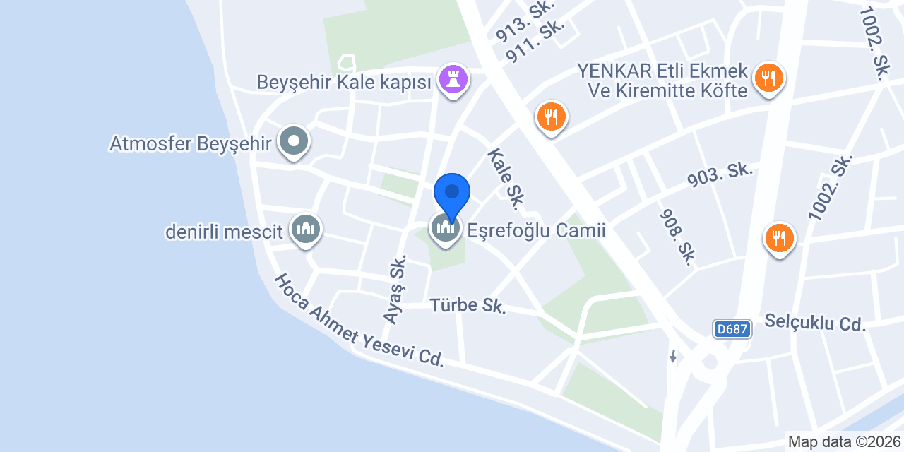Eşrefoğlu El Sanatları & Hediyelik Eşya konumu