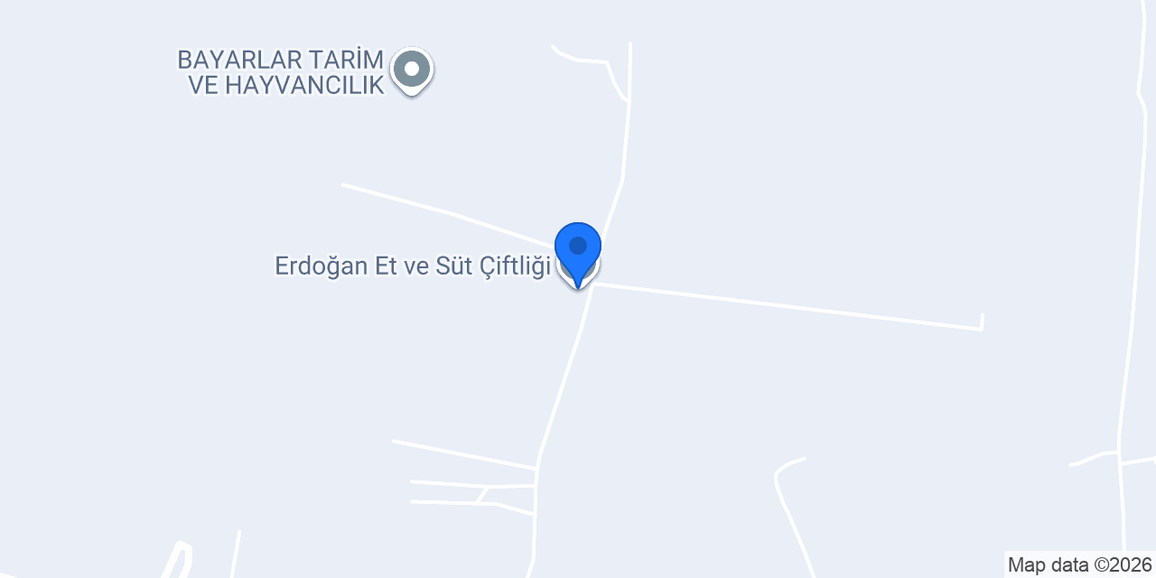 Erdoğan Et ve Süt Çiftliği konumu