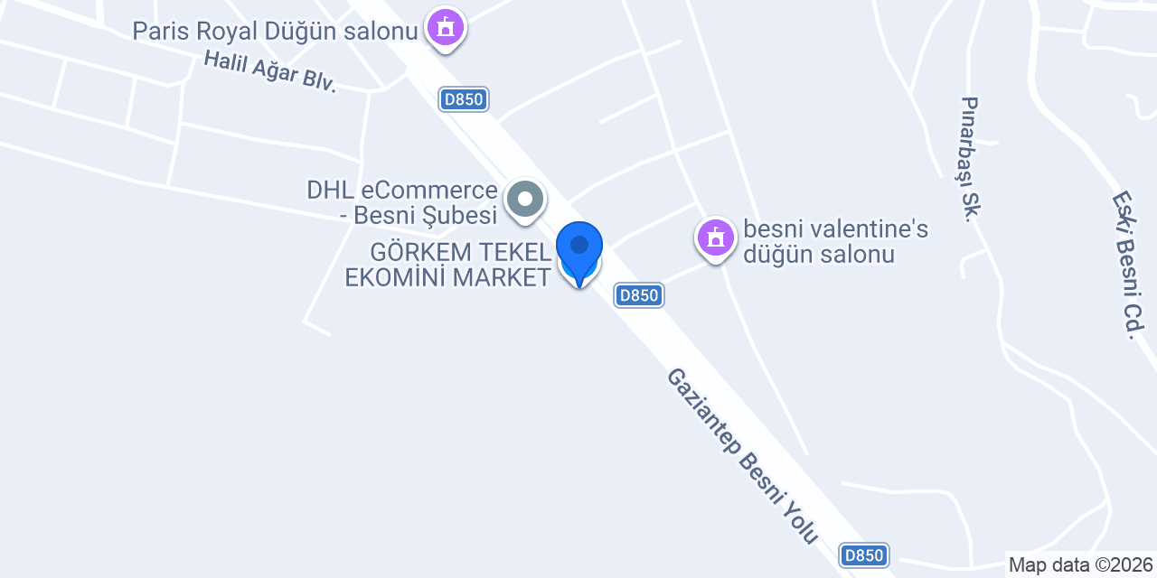 GÖRKEM TEKEL EKOMİNİ MARKET konumu