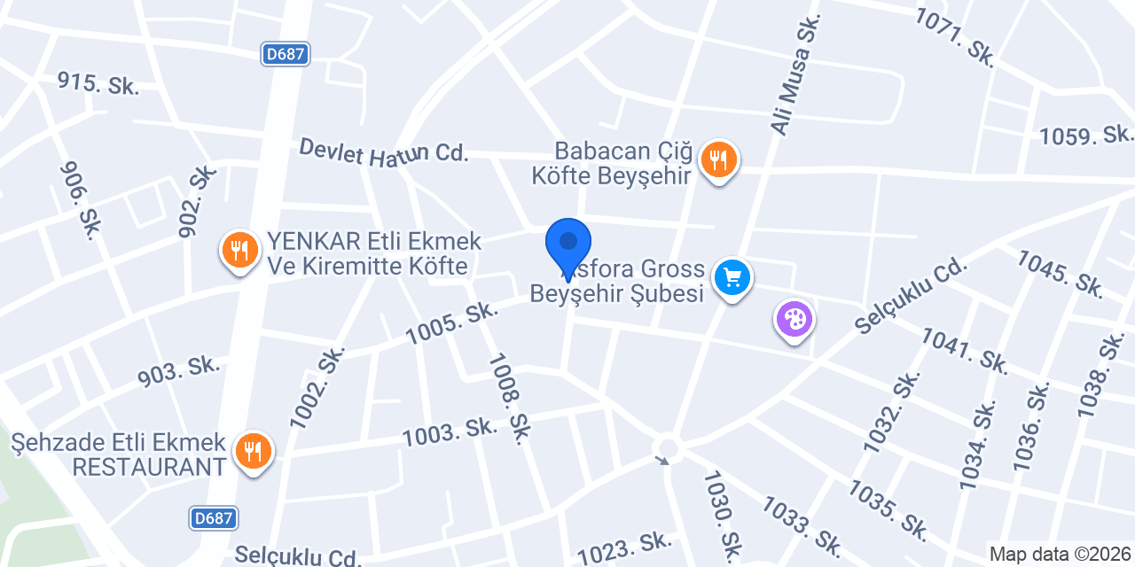 Özel Anadolu Sürücü Kursu konumu