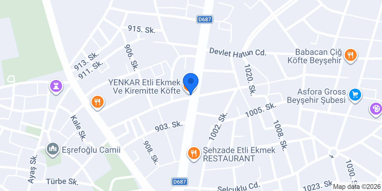 Bademler İnşaat konumu