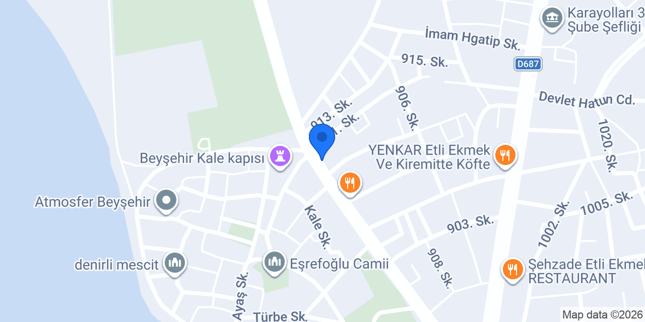 Beygülüm Piliç konumu