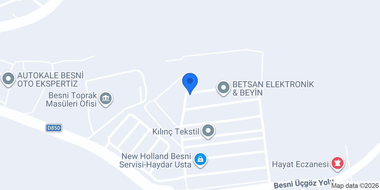 Mertaş Granit ve Depo Besni konumu