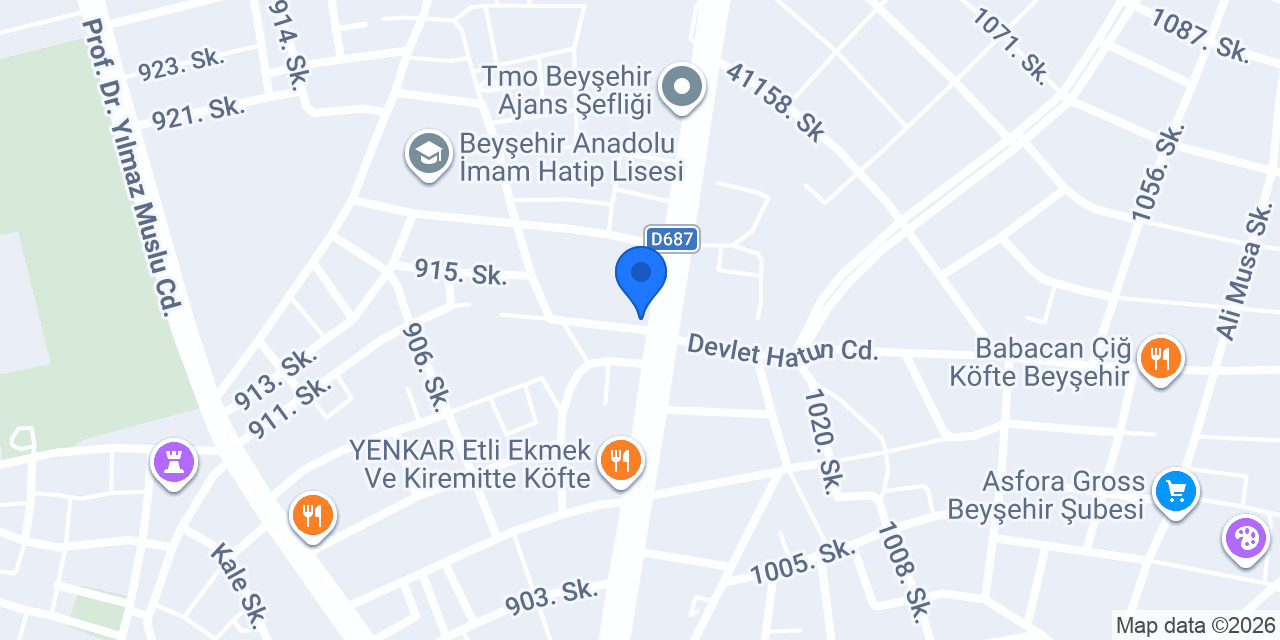 Badem Elektrik Ve Avize - BDM Mimarlık Mühendislik konumu