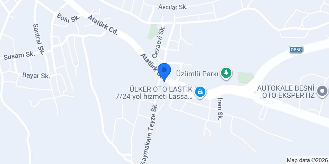 Erdoğan Besni Mobilya konumu