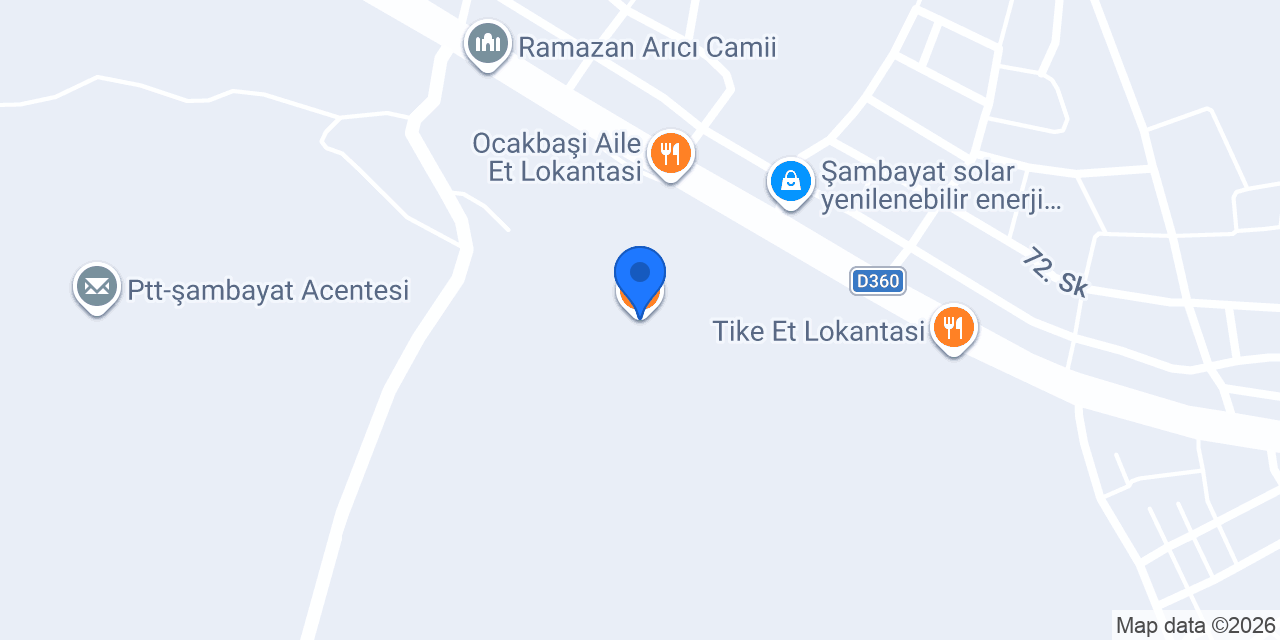 Menzil Ekmek Dünyası konumu