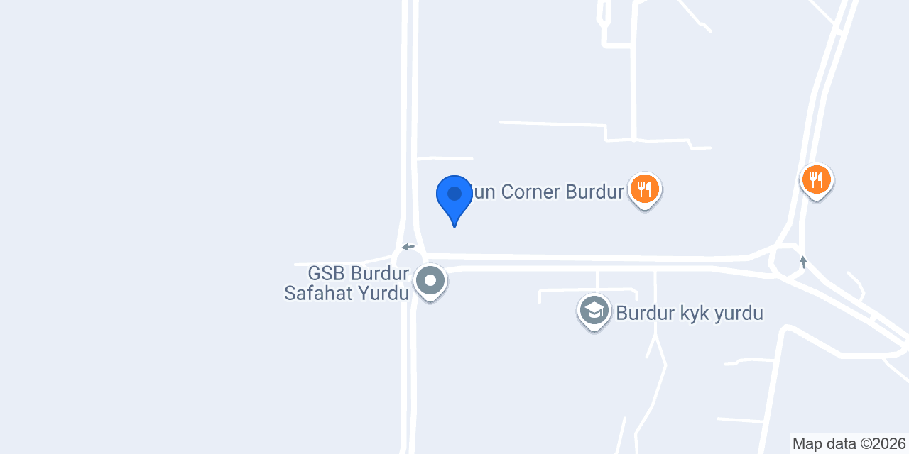 Zümrüt Bijuteri Burdur konumu