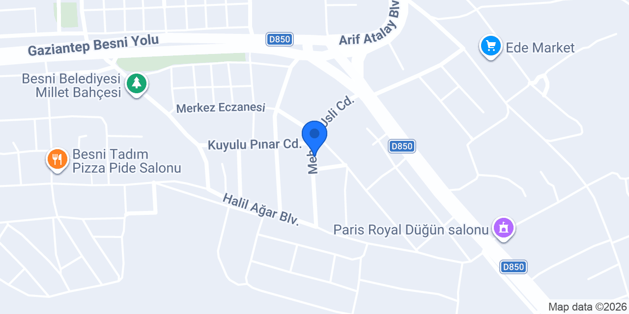 İnci Pastanesi konumu