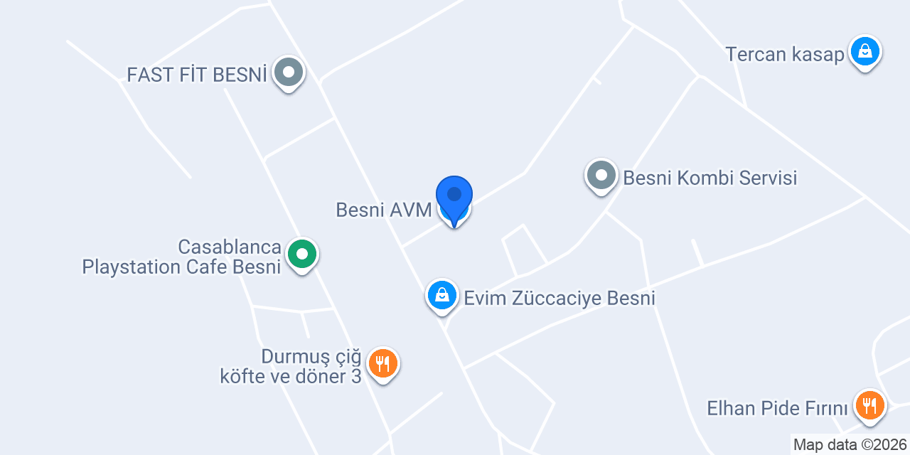 Besni AVM konumu