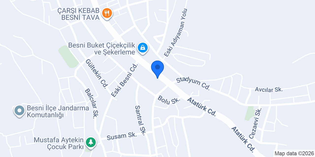 Süngü Eczanesi konumu