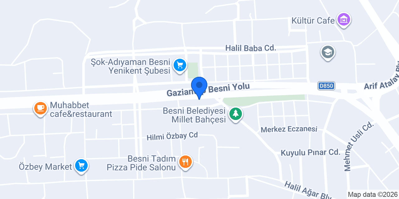 Yılmaz Cafe Restaurant konumu