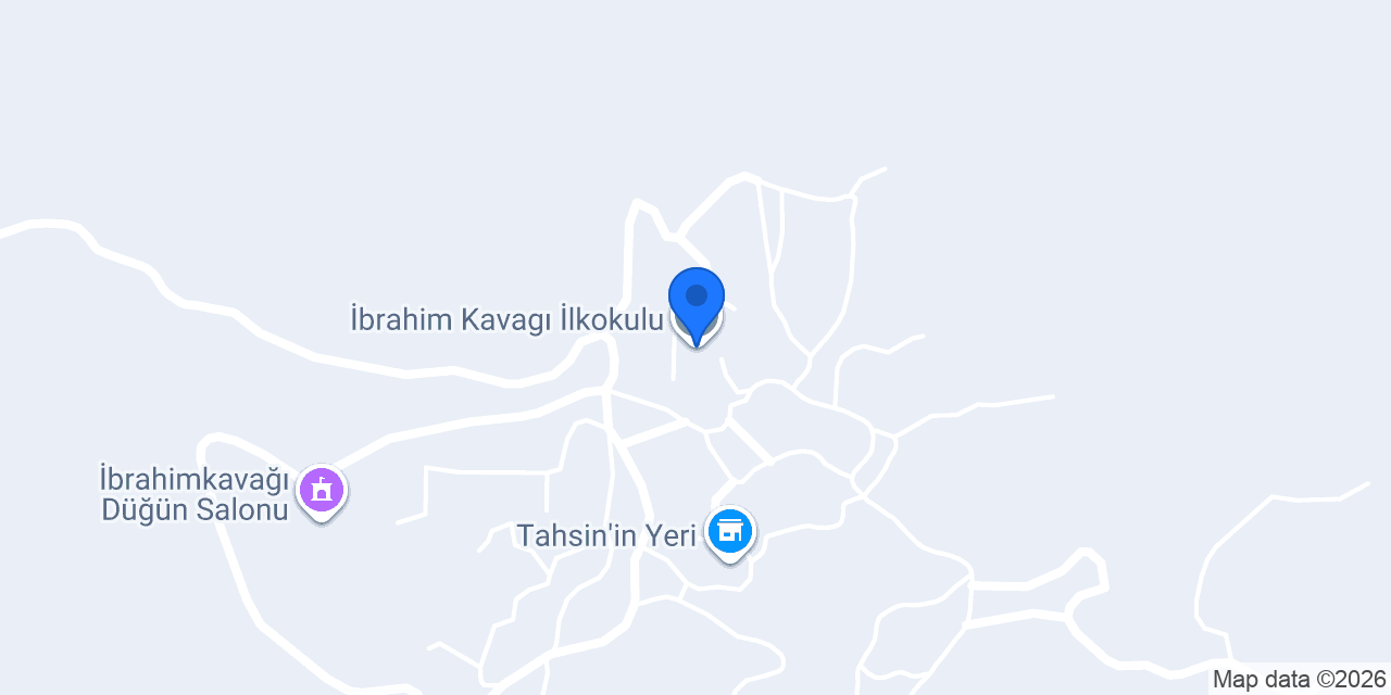 İbrahim Kavagı İlkokulu konumu