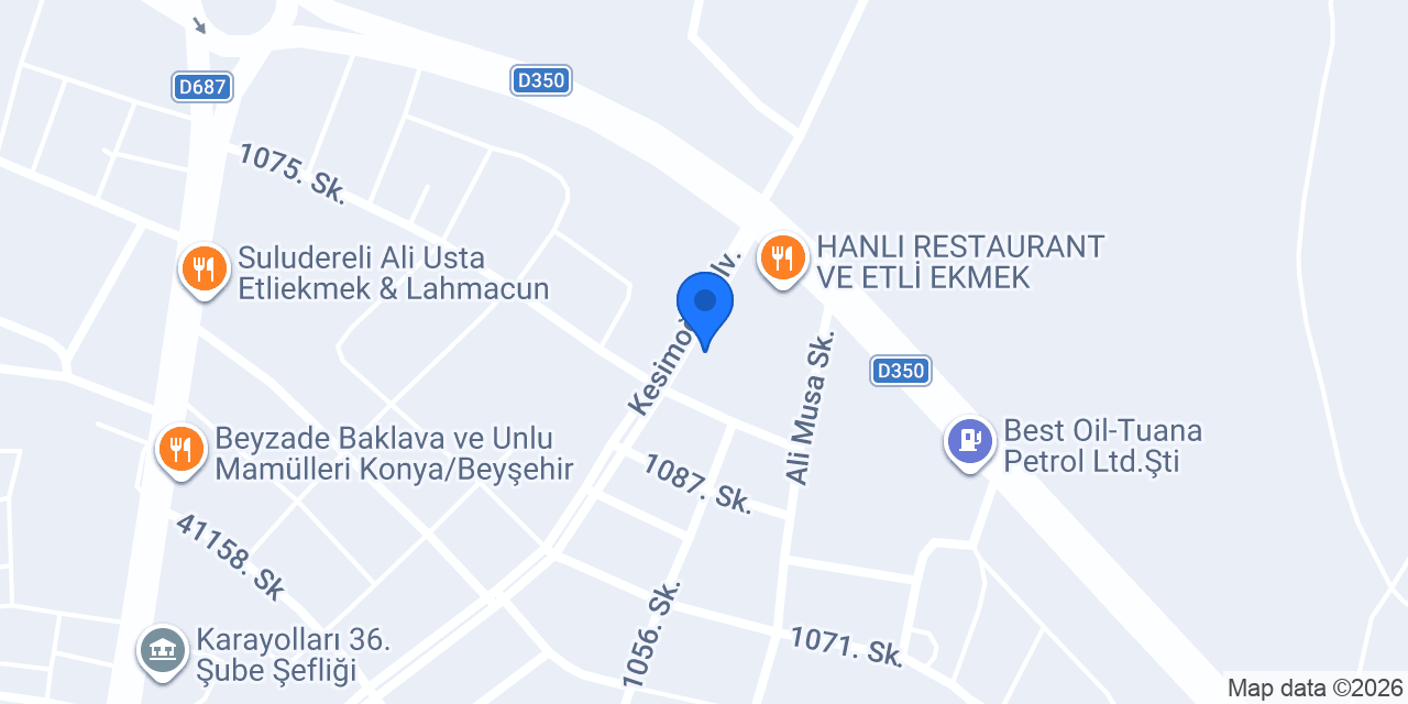 YILMAZ MOTORS konumu