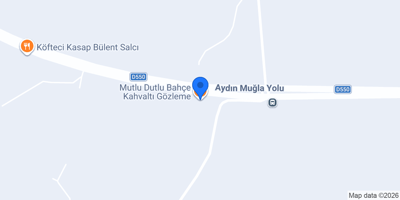Mutlu Dutlu Bahçe Kahvaltı Gözleme konumu