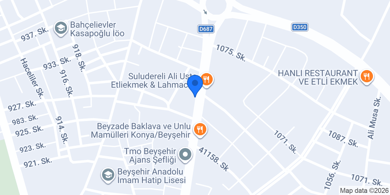Topaloğulları Burak sucuk imalatı konumu