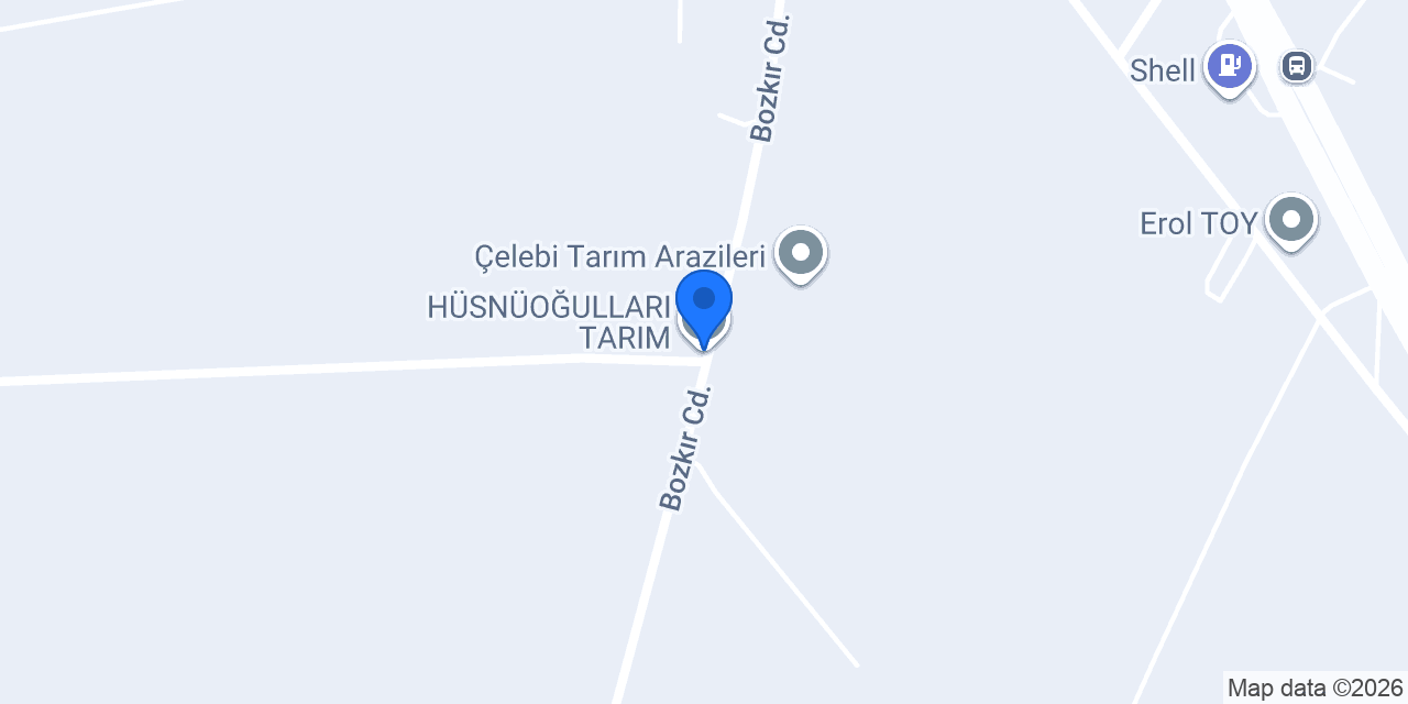 HÜSNÜOĞULLARI TARIM konumu