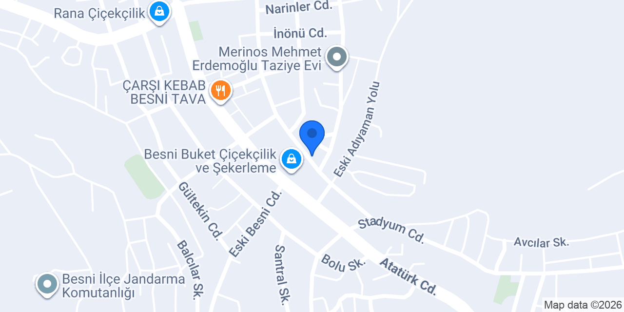 Özmercan Erkek Kuaförü konumu