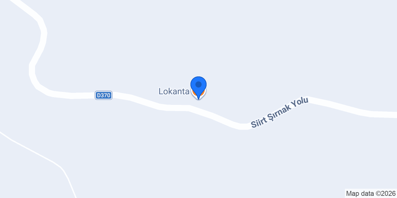 Lokanta konumu