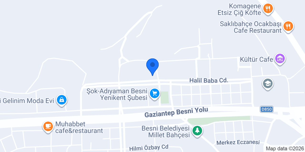 Er Döner Pizza Besni konumu