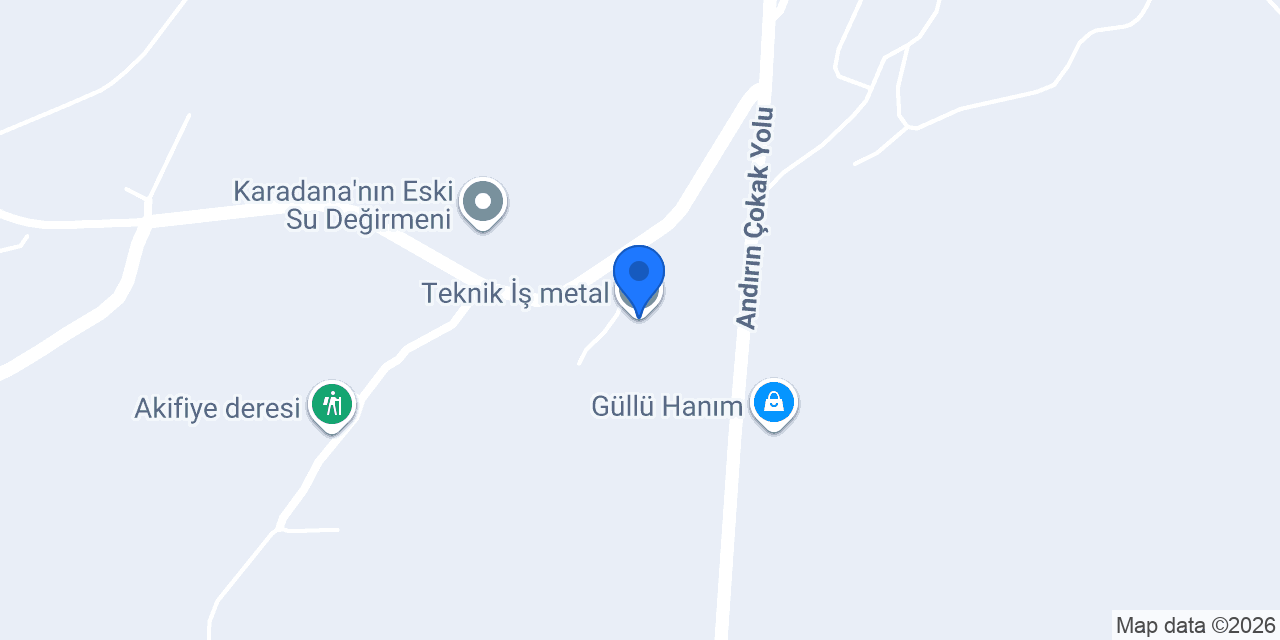 Teknik İş metal konumu