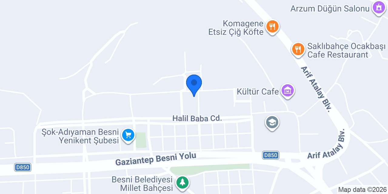 Halishane Cigkofte Cafe konumu