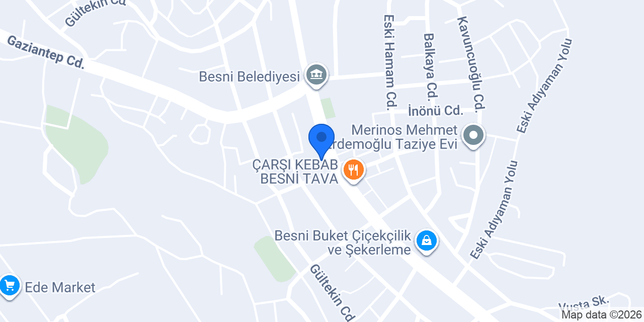 Besni Adliyesi konumu