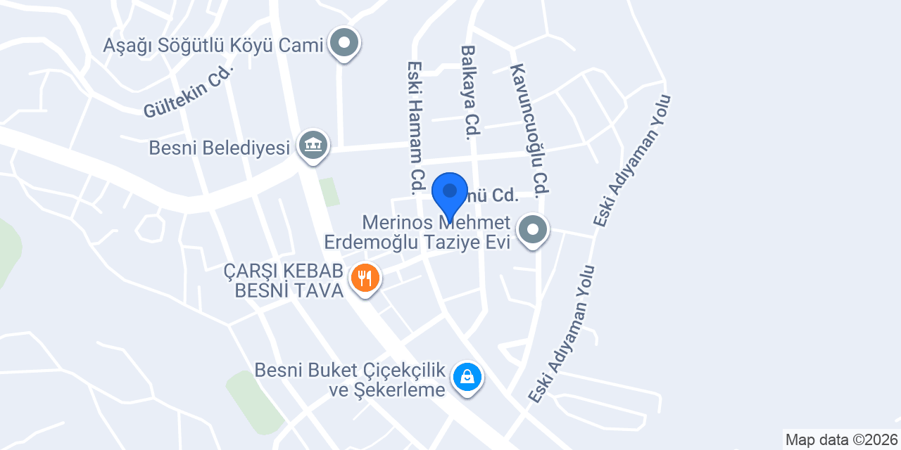 Erdemoğlu Mahallesi Muhtarlığı konumu