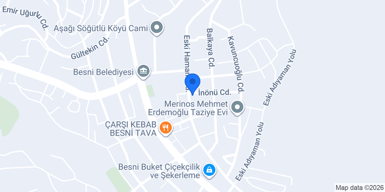 Başak Reklam konumu