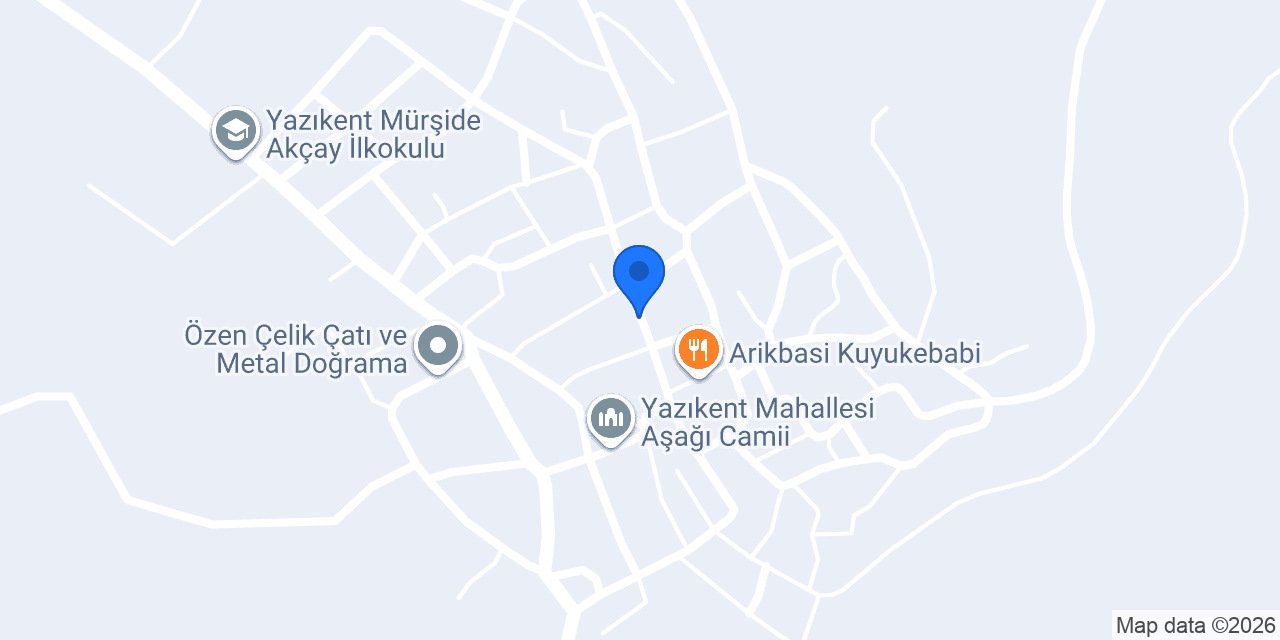 Damla Ekmek Fırını konumu