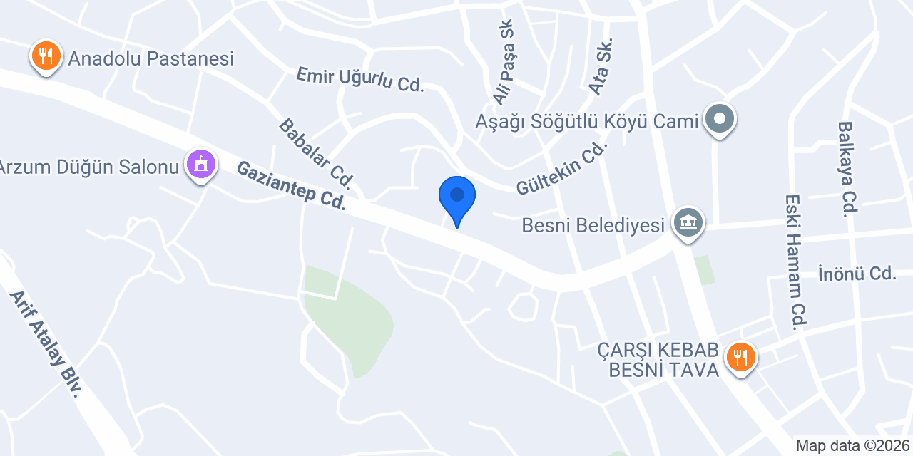 ahsen elektrik besni konumu