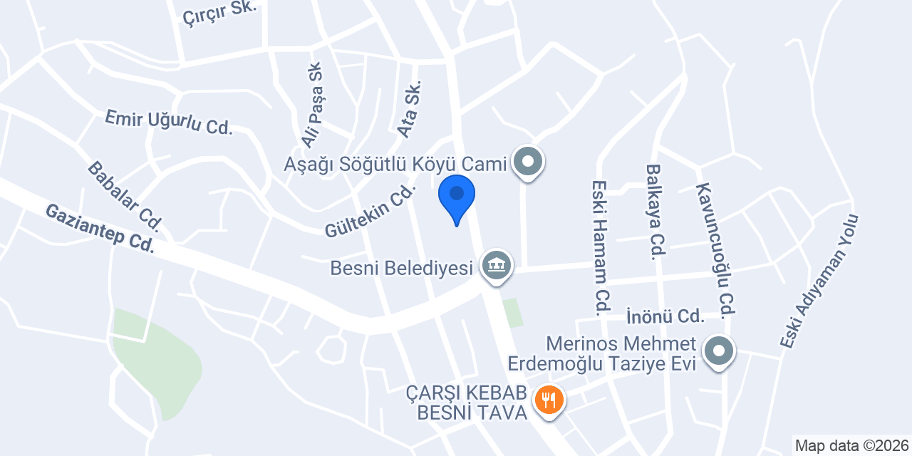 Kral Yapi Dekorasyon konumu
