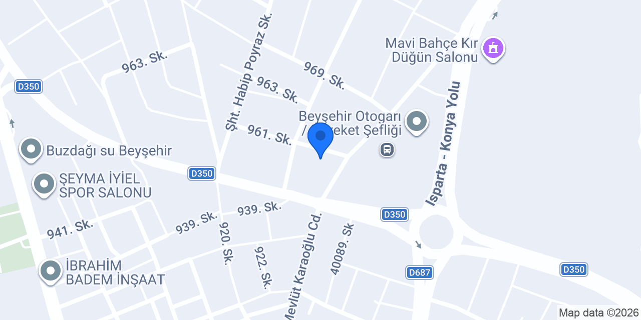 PARSA TARIM OTOGAR DEPO konumu