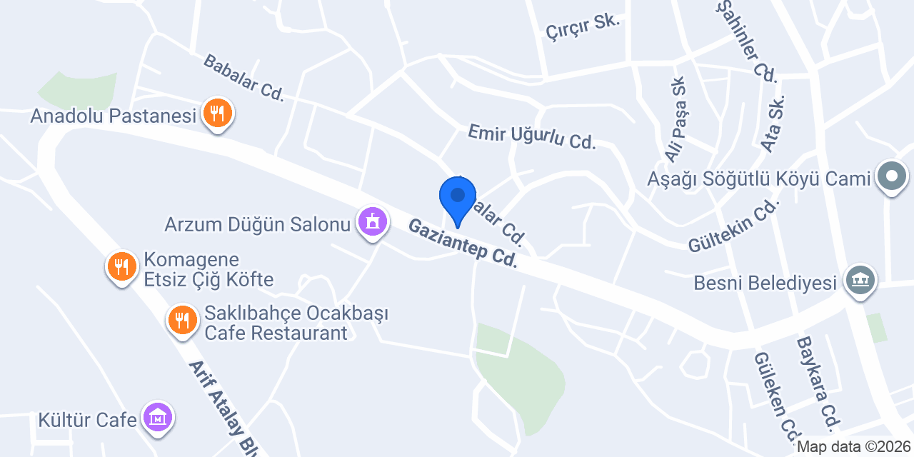 Babalar Oto Kuaför konumu