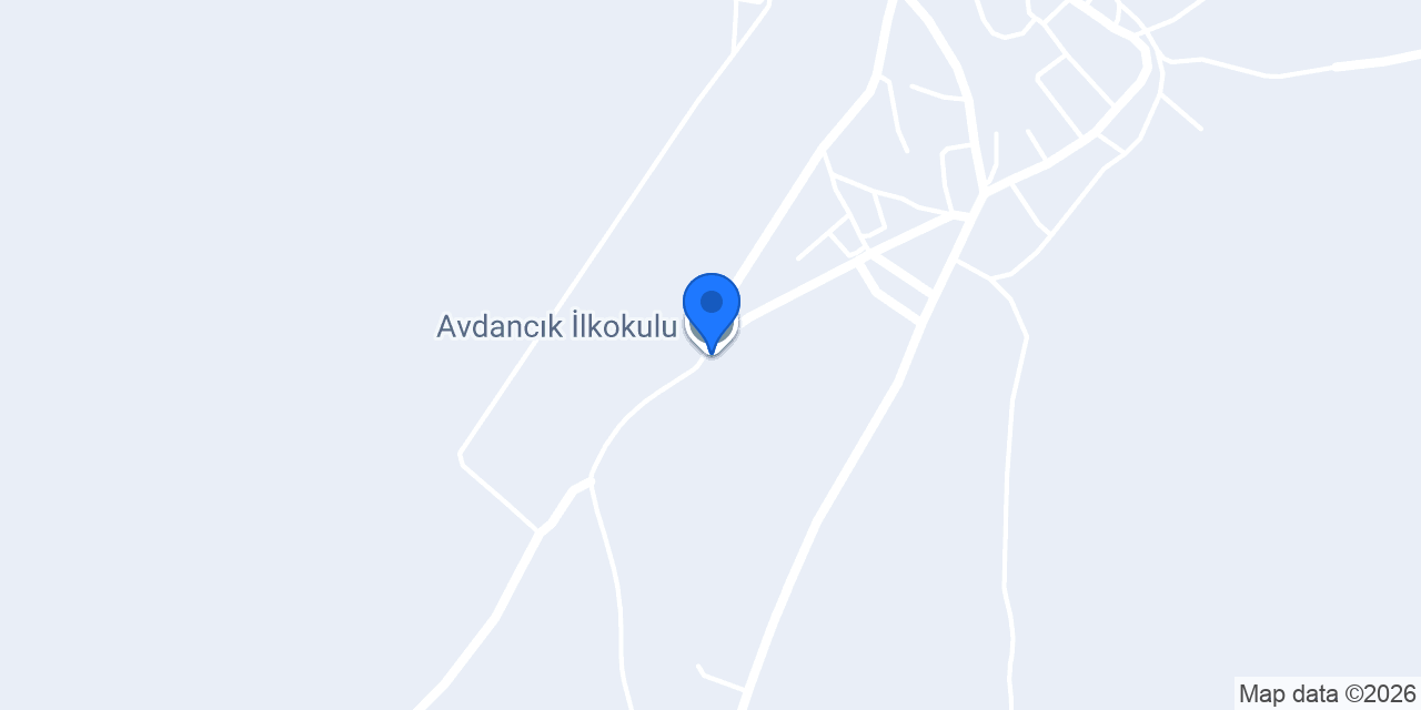 Avdancık İlkokulu konumu