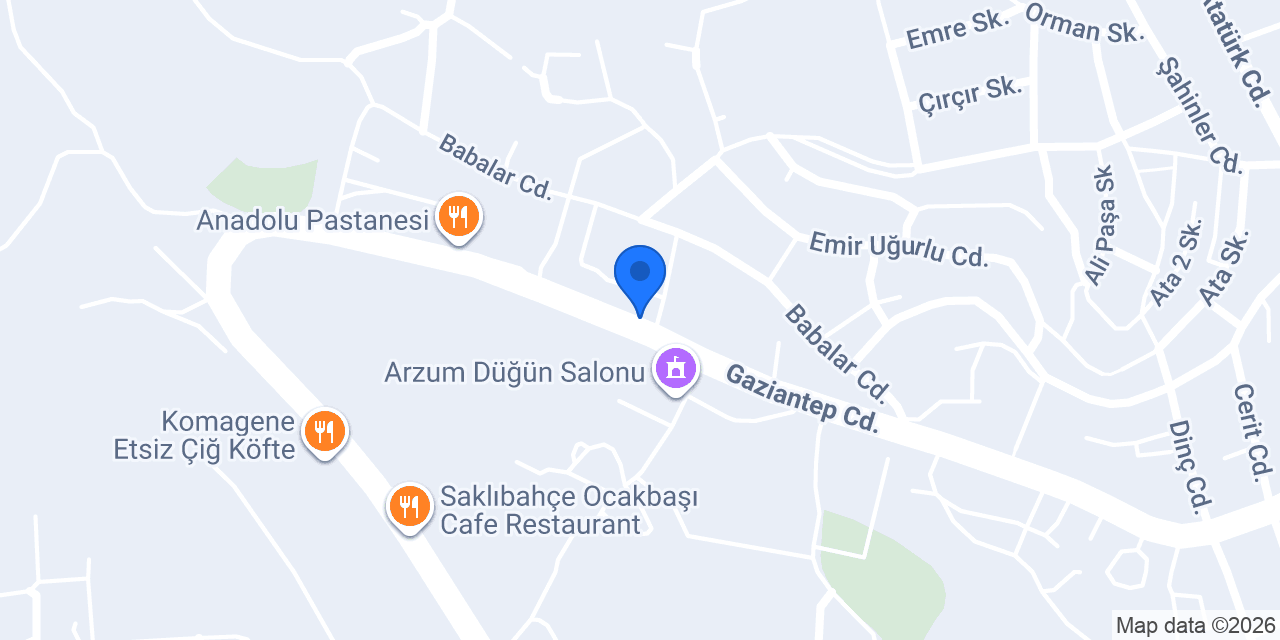 Alp Mobilya konumu