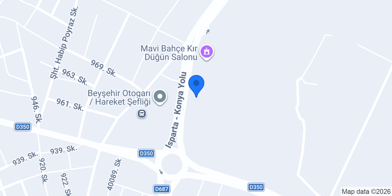 BAŞARANLAR GRUP BEYŞEHİR OTO EKSPERTİZ konumu