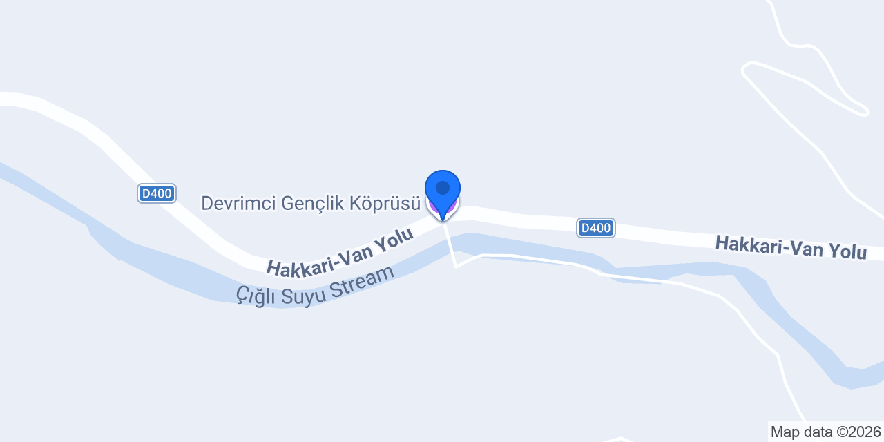 Devrimci Gençlik Köprüsü konumu